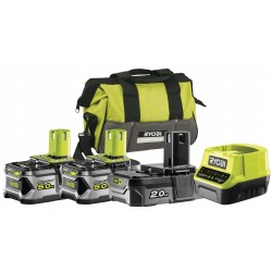 RYOBI ZESTAW COMBO 7 NARZĘDZI 18V 3x BATERIA