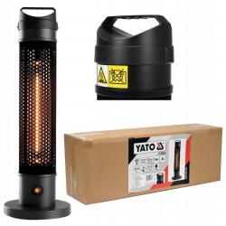 YATO PRZENOŚNY PROMIENNIK PODCZERWIENI 800W +PILOT