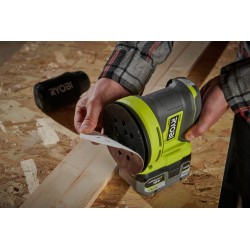 RYOBI SZLIFIERKA MIMOŚRODOWA 18V 125mm RROS18 +5Ah