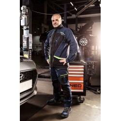 SPODNIE ROBOCZE MOTOSYNTEZA BAWEŁNA RIP STOP R. M