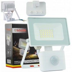 SCHMITH NAŚWIETLACZ HALOGEN LED Z CZUJNIKIEM RUCHU