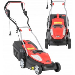 KOSIARKA ELEKTRYCZNA 1400W 34CM 2W1 MOCNA KOSZ 35L
