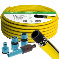 VARTCO WĄŻ OGRODOWY 3/4'' 30MB LIGHT PLUS + ZESTAW KOŃCÓWEK PRODUKT POLSKI