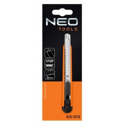 NEO NÓŻ NOŻYK DO TAPET OSTRZE ŁAMANE 9mm 63-013