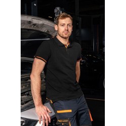 NEO GARAGE T-SHIRT KOSZULKA POLO BAWEŁNA r. M