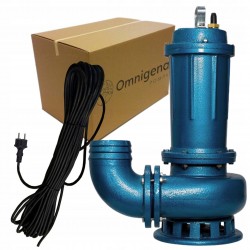 OMNIGENA POMPA ZATAPIALNA SZAMBA WQ 75-5-2,2 PREMIUM 400V 2200W +9,5m KABEL