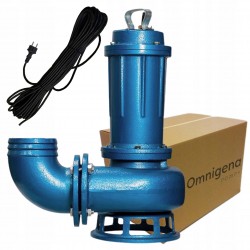 OMNIGENA POMPA ZATAPIALNA SZAMBA WQ 100-3,5-2,2 PREMIUM 400V 2200W 9,5m KAB