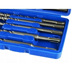GEKO WIERTŁA DO BETONU SDS PLUS 5-20mm ZESTAW WIERTEŁ 20 SZTUK G40037