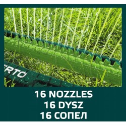 VERTO ZRASZACZ WAHADŁOWY OGRODOWY OSCYLACYJNY REGULOWANY 16 DYSZ DUŻY