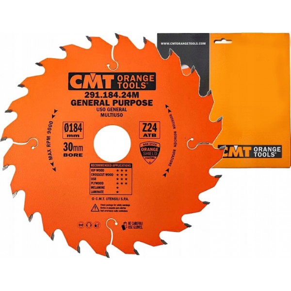 CMT TARCZA DO CIĘCIA POPRZECZNEGO DREWNA LAMINATÓW 190X30MM 40Z 292.190.40M CMT TARCZA DO CIĘCIA POPRZECZNEGO DREWNA LAMINATÓW 190X30MM 40Z 292.190.40M