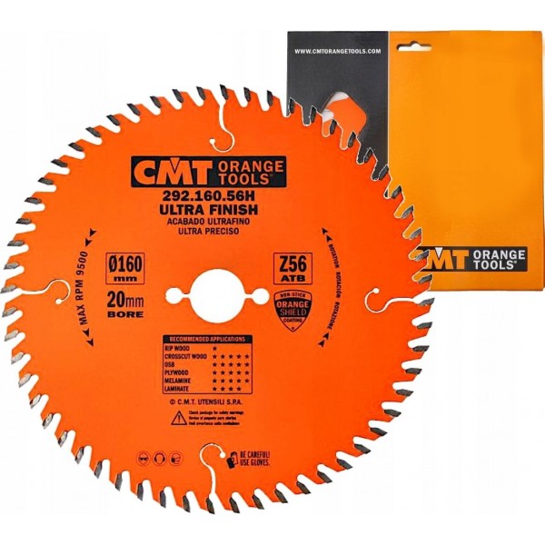 CMT PIŁA PILARKA TARCZOWA ZAGŁĘBIARKA DO CIĘCIA DREWNA 160X20MM 292.160.56H CMT PIŁA PILARKA TARCZOWA ZAGŁĘBIARKA DO CIĘCIA DREWNA 160X20MM 292.160.56H
