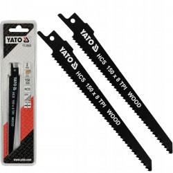 YATO BRZESZCZOTY DO PIŁ SZABLASTYCH DO DREWNA HCS 150MM 8TPI 2SZT YT-33923