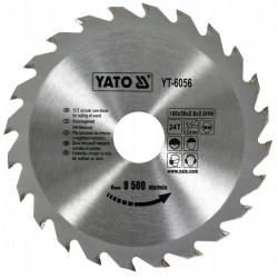YATO TARCZA WIDIOWA DO DREWNA TWORZYW SZTUCZNYCH 160X24TX30 MM YT-6056