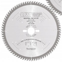 CMT TARCZA PIŁA WYKOŃCZENIOWA DO CIĘCIA DREWNA 250X30MM 80Z 285.080.10M