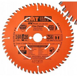 CMT PIŁA ULTRA CIENKA DO DREWNA CIĘCIE POPRZECZNE 160x20 mm 56Z 273.160.56H
