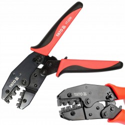 YATO SZCZYPCE DO ZACISKANIA KONEKTORÓW KOŃCÓWEK ZACISKARKA 0.5-6MM2 YT-2250