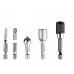 GRAPHITE ZESTAW WIERTARKO WKRĘTARKA 2x2ah 18V 10mm UCHWYT +109el WALIZKA
