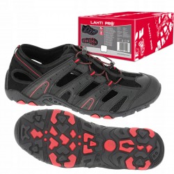 LAHTI PRO BUTY ROBOCZE SANDAŁY TREKKINGOWE PU/DZIANINA CZARNO-CZER roz. 44