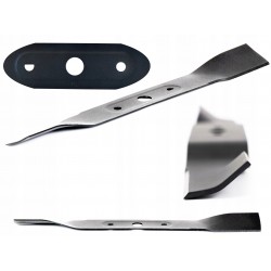 NÓŻ 46CM KOSIARKI ELEKTRYCZNEK XK1800 ME46 GTK STAL WYSOKOWĘGLOWA