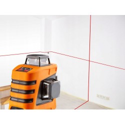 NEO LASER PŁASZCZYZNOWY POZIOMICA 360° 15m 3D ETUI