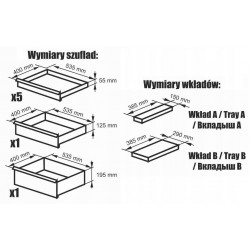 WÓZEK NARZĘDZIOWY 253e SZAFKA C1271 CORONA +KLUCZE