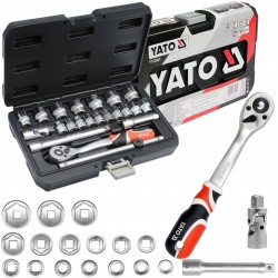 ZESTAW NARZĘDZIOWY 3/8'' 22cz YATO YT-38561 KLUCZE