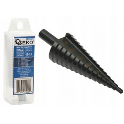 WIERTŁO STOPNIOWE STOŻKOWE TYTAN 4-32mm HSS 80mm