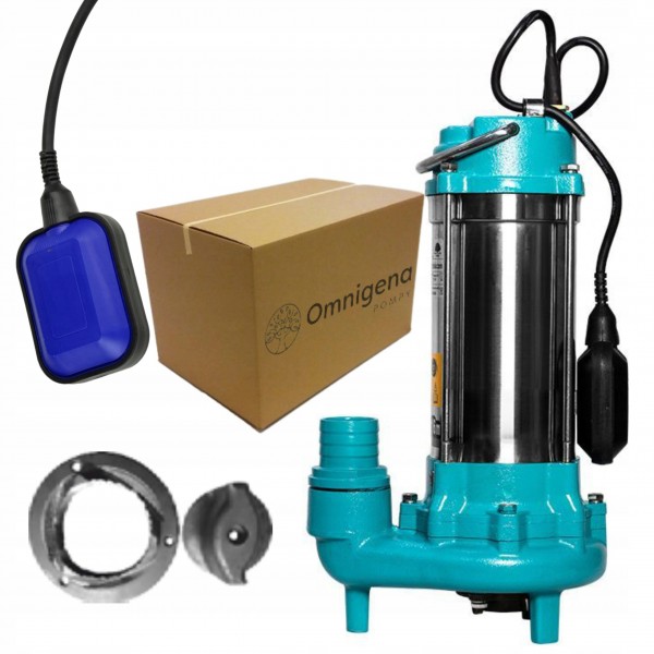 OMNIGENA WQ 7-16-1,5 POMPA ZATAPIALNA ROZDRABNIACZ 1500W PŁYWAK+9.5m KABEL OMNIGENA WQ 7-16-1,5 POMPA ZATAPIALNA ROZDRABNIACZ 1500W PŁYWAK+9.5m KABEL