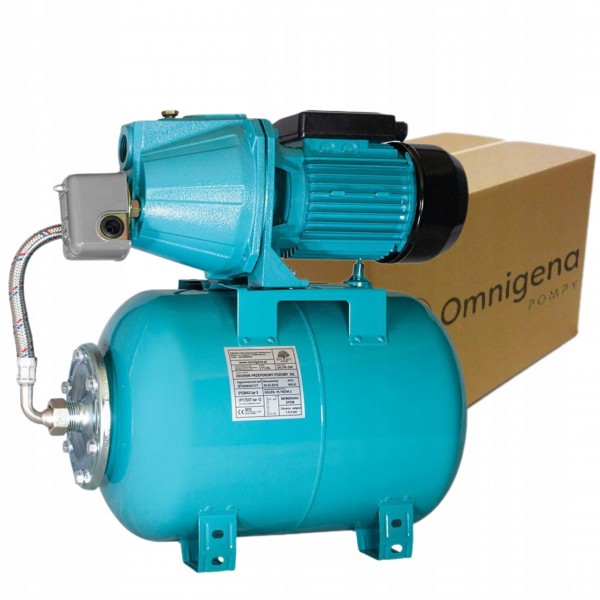 OMNIGENA JET 100A(A) INOX 230V POMPA HYDROFOR +24L ZBIORNIK OSPRZĘT 1100W OMNIGENA JET 100A(A) INOX 230V POMPA HYDROFOR +24L ZBIORNIK OSPRZĘT 1100W