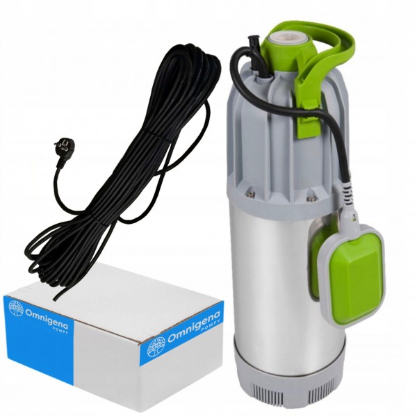 OMNIGENA MULTI XP1000 PREMIUM POMPA ZATAPIALNA 230V 1000W PŁYWAK +10M KABLA OMNIGENA MULTI XP1000 PREMIUM POMPA ZATAPIALNA 230V 1000W PŁYWAK +10M KABLA