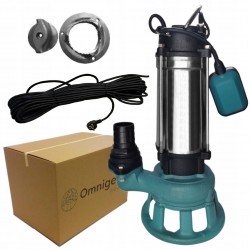 OMNIGENA WQ 1100 PIRANIA POMPA ZATAPIALNA ROZDRABNIACZ 1100W PŁYWAK 5,5m K