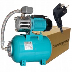 OMNIGENA HYDROFOR JY 1000 230V POMPA 1,1kW ZESTAW HYDROFOROWY +ZBIORNIK 24L