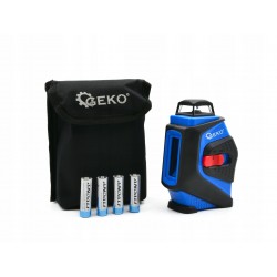 POZIOMICA LASEROWA LASER KRZYŻOWY 360 st + ETUI