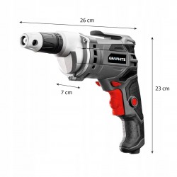 GRAPHITE WIERTARKA WKRĘTARKA SIECIOWA 520W 58G794