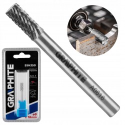 GRAPHITE FREZ DO METALU WALCOWY HM TYP A 6x16mm