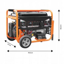 NEO AGREGAT PRĄDOTWÓRCZYGENERATOR 6500W + OLEJ