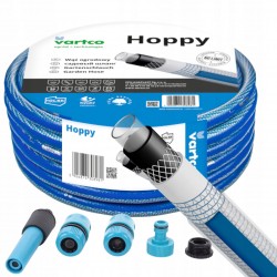 WĄŻ OGRODOWY 6-WARSTWOWY 36BAR 1/2'''' 20M + ZESTAW KOŃCÓWEK PRODUKT POLSKI