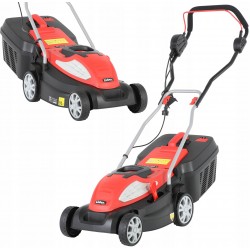 KOSIARKA ELEKTRYCZNA 1400W 34CM 2W1 MOCNA KOSZ 35L