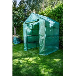 NEO SZKLARNIA FOLIOWA TUNEL 195x143x143cm OGRODOWA METALOWA KONSTRUKCJA