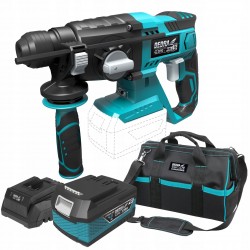DEDRA DED7017 ZESTAW MŁOTOWIERTARKA ŁADOWARKA +2Ah