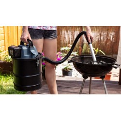 GRAPHITE ODKURZACZ POPIOŁU SEPARATOR 18V 15L +2Ah