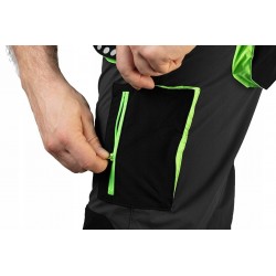 NEO SPODNIE ROBOCZE PREMIUM 4 WAY STRETCH ODBLASKI WZMACNIANE 81-290 XL/54