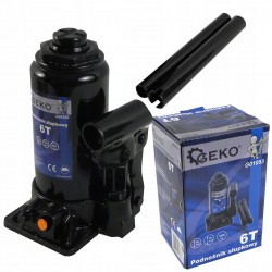 PODNOŚNIK LEWAREK HYDRAULICZNY BUTELKOWY SŁUPKOWY 6T GEKO G01053