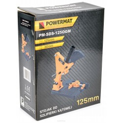 STOJAK SZLIFIERKI KĄTOWEJ STATYW UCHAWYT 115-125MM POWERMAT PM-SDS-125OGM