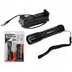 YATO YT-08568 LATARKA XP-G3 CREE 6W AKUMULATOROWA