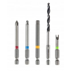GRAPHITE ZESTAW WIERTARKO WKRĘTARKA 2x2ah 18V 10mm UCHWYT +109el WALIZKA