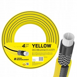 CELLFAST WĄŻ OGRODOWY YELLOW 4 WARSTWOWY 20bar 3/4" 30m NA WÓZEK POLSKI