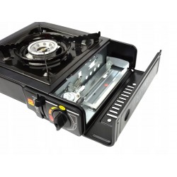 KUCHENKA GAZOWA TURYSTYCZNA SURVIVAL POLOWA GRILL KARTUSZE +2x KARTUSZE