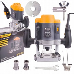 FREZARKA GÓRNOWRZECIONOWA KRAWĘDZIOWA WYCINARKA 2000W 6/8mm REGULACJA
