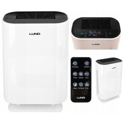 LUND OCZYSZCZACZ POWIETRZA 40W 220M3/H HEPA 4 ETAPY CZYSZCZENIA BIAŁY 66930